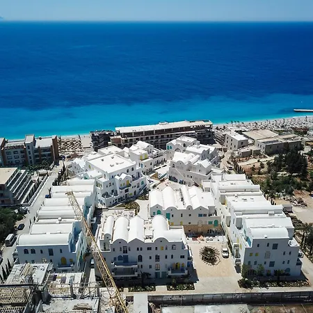 Santorini Residence, Drymades Dhermi Lägenhet Gjilek