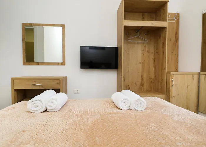 Santorini Residence, Drymades Dhermi Apartamento Gjilek