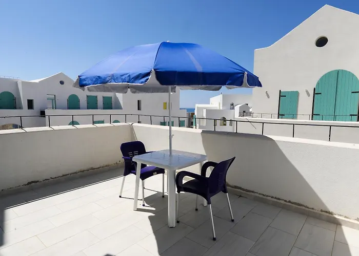 Santorini Residence, Drymades Dhermi Apartamento Gjilek