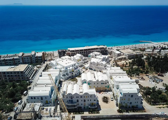 Santorini Residence, Drymades Dhermi Apartamento Gjilek